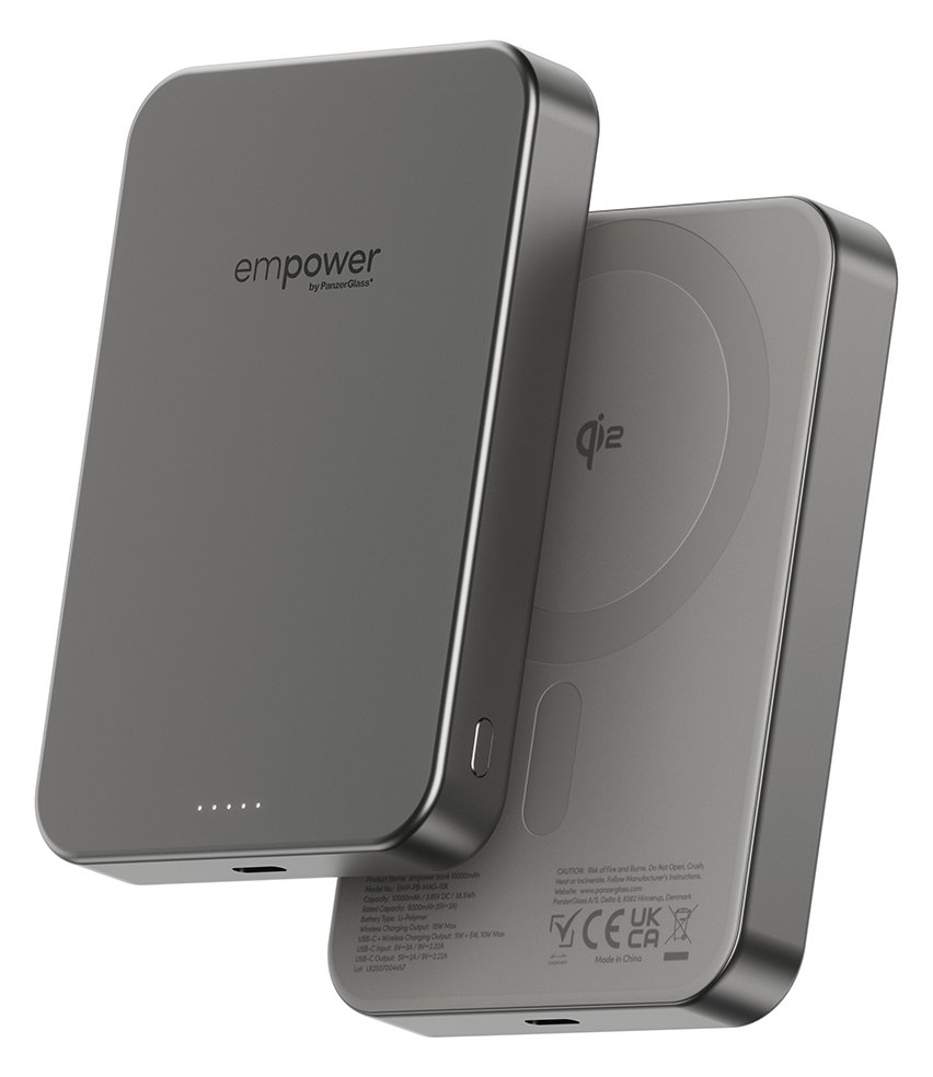 PanzerGlass empower by Bank| 10000mAh| Titanium