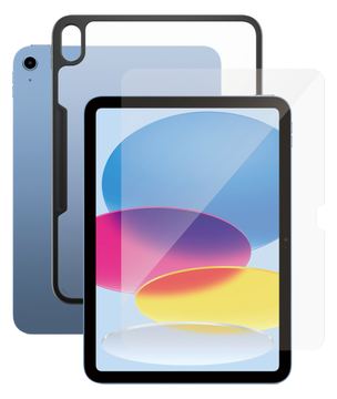 PanzerGlass SAFE. by ® 2-in-1 Set iPad 10.9‘’ (2022) | Ultra-Wide Fit - Apple - iPad 10.9 (2022) - Schockresistent von LumaTech