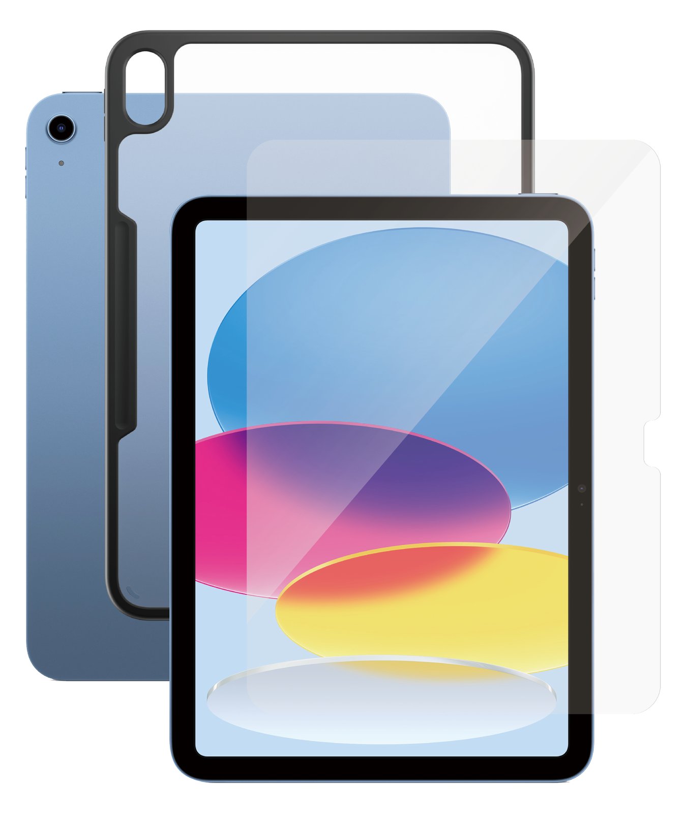 PanzerGlass SAFE. by ® 2-in-1 Set iPad 10.9‘’ (2022) | Ultra-Wide Fit - Apple - iPad 10.9 (2022) - Schockresistent