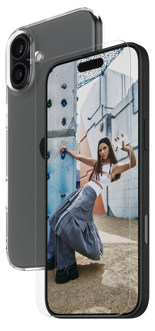 PanzerGlass SAFE. by PanzerGlass - 2-in-1 Schutz - hintere Abdeckung für Apple iPhone 16 Plus