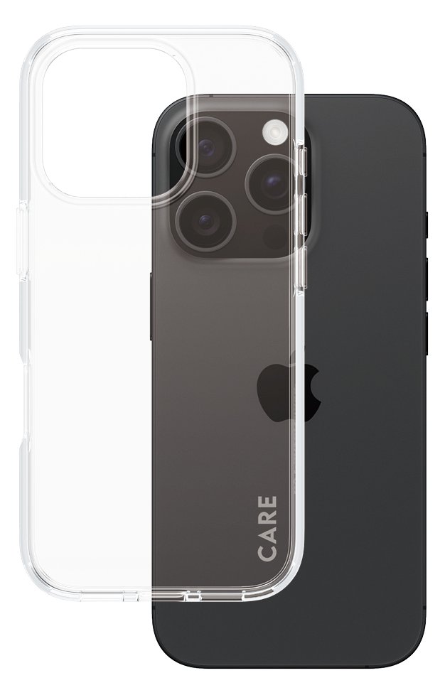 PanzerGlass SAFE. by PanzerGlass - iPhone 16 Pro Case - Polycarbonat, Thermoplastisches Polyurethan (TPU) - Transparent