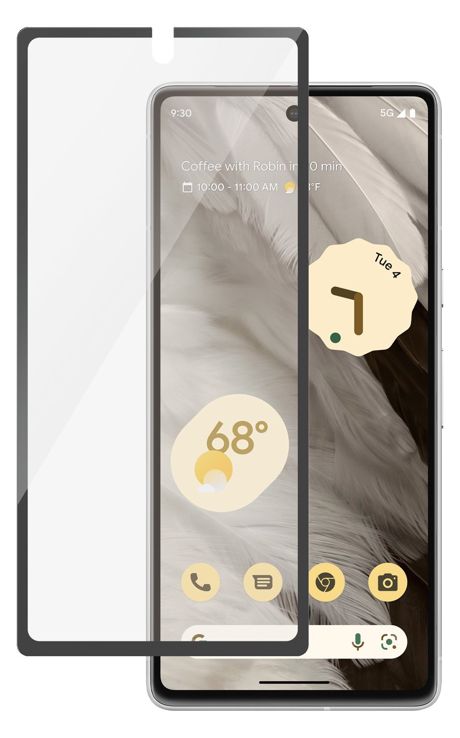 PanzerGlass ™ Displayschutz Google Pixel 7a | Ultra Wide Fit - Google - Google - Pixel 7a - Trockene Anwendung