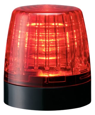 Patlite NE-24A-R - Gleichstrom - 24 V - 56 mm - 1 Stück(e) - -30 - 50 °C - -40 - 75 °C