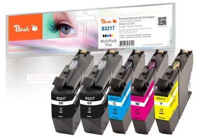Peach 320281 - Kompatibel - Schwarz - Cyan - Magenta - Gelb - Brother - Multipack, Ansicht 2