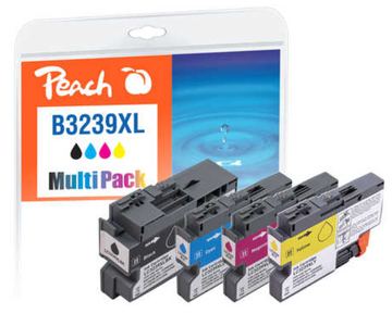 Peach 321015 - Tinte auf Pigmentbasis - Schwarz - Cyan - Magenta - Gelb - Brother - Multi pack von LumaTech