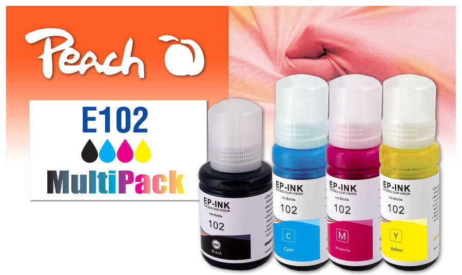 Peach 321328 - Standardertrag - 127 ml - 70 ml - 7500 Seiten - 4 Stück(e) - Multipack