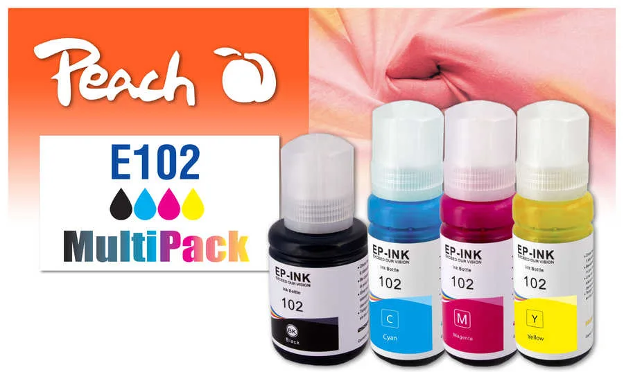 Peach 321328 - Standardertrag - 127 ml - 70 ml - 7500 Seiten - 4 Stück(e) - Multipack, Ansicht 2