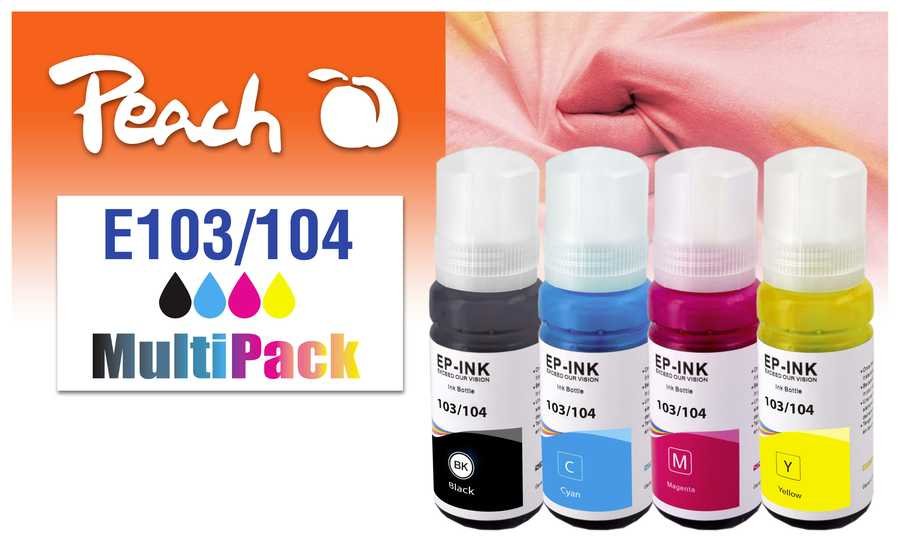 Peach 321330 - Standardertrag - 70 ml - 70 ml - 4500 Seiten - 4 Stück(e) - Multipack