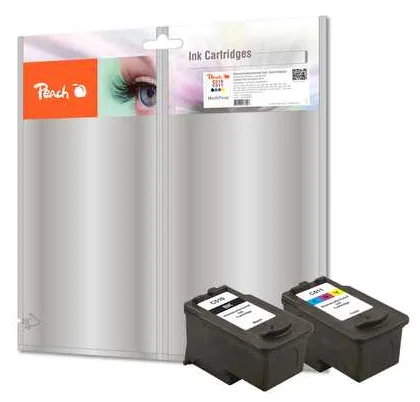 Peach Multi Pack - 2er-Pack - Schwarz, Farbe (Cyan, Magenta, Gelb), Ansicht 2