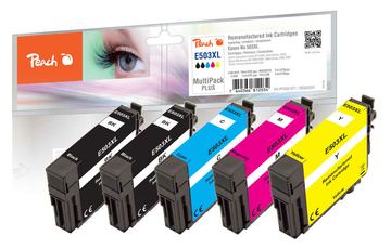 Peach Patrone Epson Nr. 503XL MultiPack Plus remanufactured - Wiederaufbereitet - Kompatibel von LumaTech