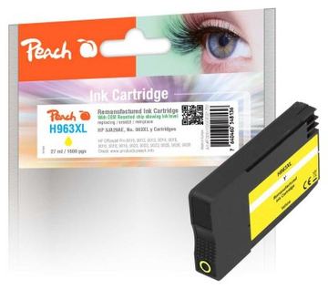 Peach Patrone HP Nr.963XL 3JA29AE yellow OEM reset remanufactured - Wiederaufbereitet - Kompatibel von LumaTech