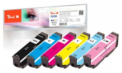 Peach PI200-293 - Schwarz - Cyan - Helle Cyan & Magenta - Magenta - Gelb - Epson Expression Photo XP-55... - 6 Stück(e)
