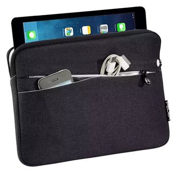 PEDEA Fashion - Tasche für Apple 12.9-inch iPad Pro (1. Generation, 2. Generation) - Nylon - Schwarz - 12.9 von LumaTech