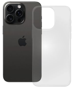 PEDEA Soft TPU Case für Apple iPhone 16 Pro Max -clear 50160997 von LumaTech