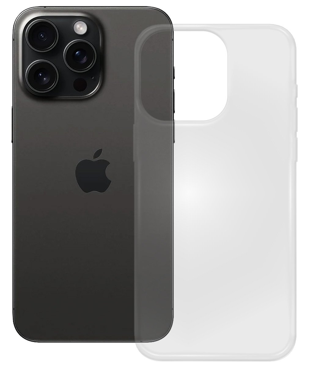 PEDEA Soft TPU Case für Apple iPhone 16 Pro Max -clear 50160997