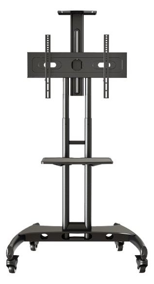 Peerless Tru Vue TRVT561 Mobile Height Adjustable Trolley - Wagen für LCD-Display - mattschwarz