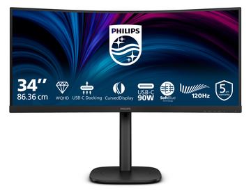 Philips 34B2U3600C - 3000 Series - LED-Monitor - gebogen - 86.4 cm (34) von LumaTech