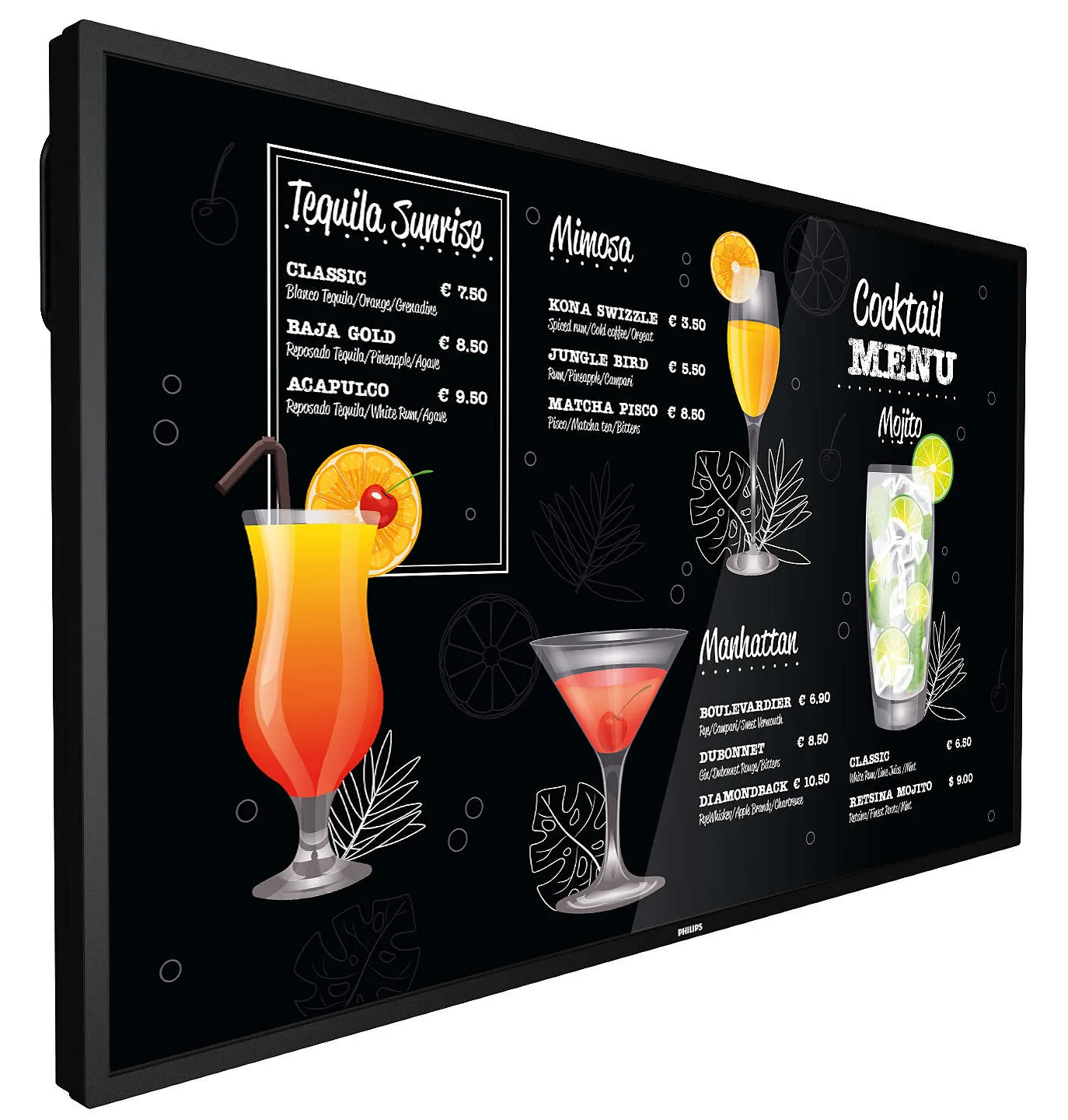 Philips 55BDL3117P - 140 cm (55) Diagonalklasse (138.7 cm (54.6), Ansicht 2