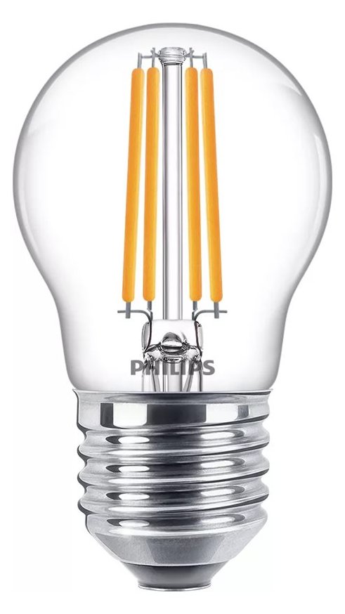 Philips CorePro - LED - Form: P45 - klar Finish - E27 - 6.5 W (Entsprechung 60 W)