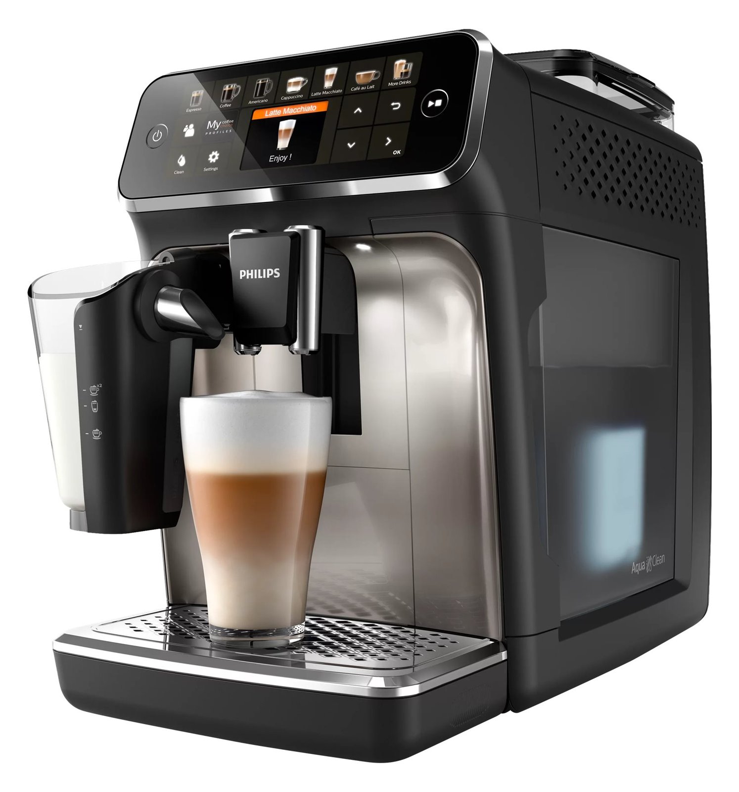 Philips EP 5447/90 LatteGo 5400 Series - Kaffee-Vollautomat - 15 Bar