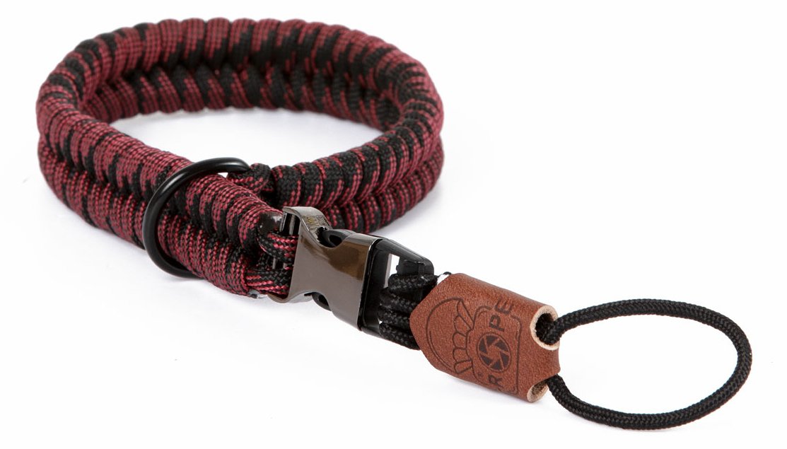 C-ROPE Kamera Handschlaufe Claw aus Paracord 30cm Red Dots retail