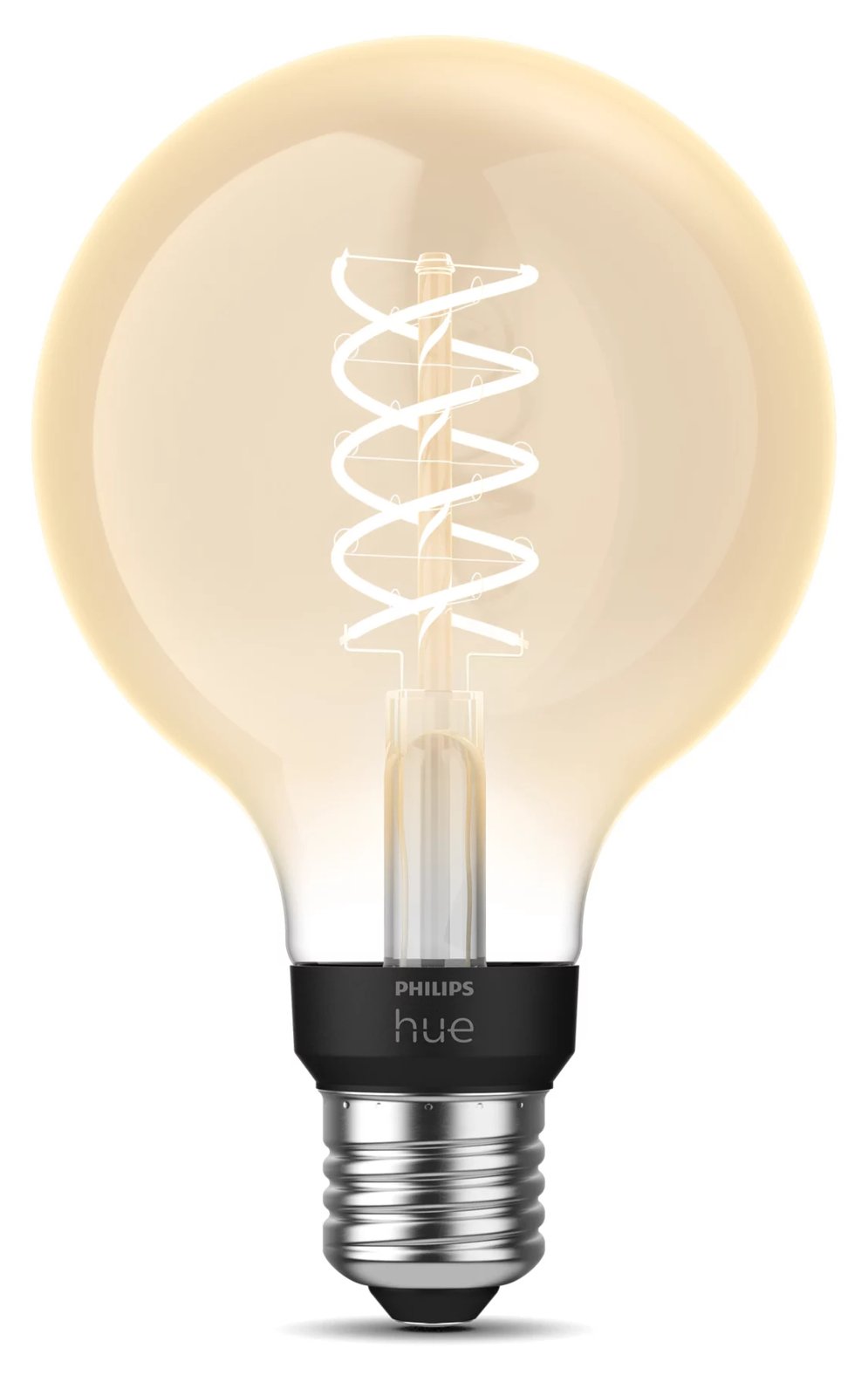 Philips Hue White - Glühbirne mit LED-Filament - Form: G93 - E27 - 7 W (Entsprechung 40 W)