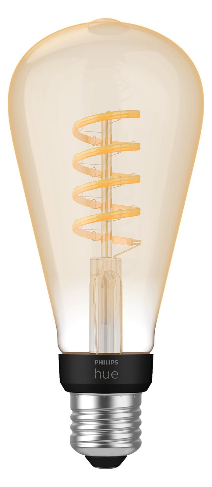 Philips Hue White ambiance - Glühbirne mit LED-Filament - Form: ST72 - klar Finish - E27 - 7 W (Entsprechung 40 W)