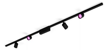 Philips Hue White and Color Ambiance Perifo - Strahlerset für Schiene - Schwarz von LumaTech