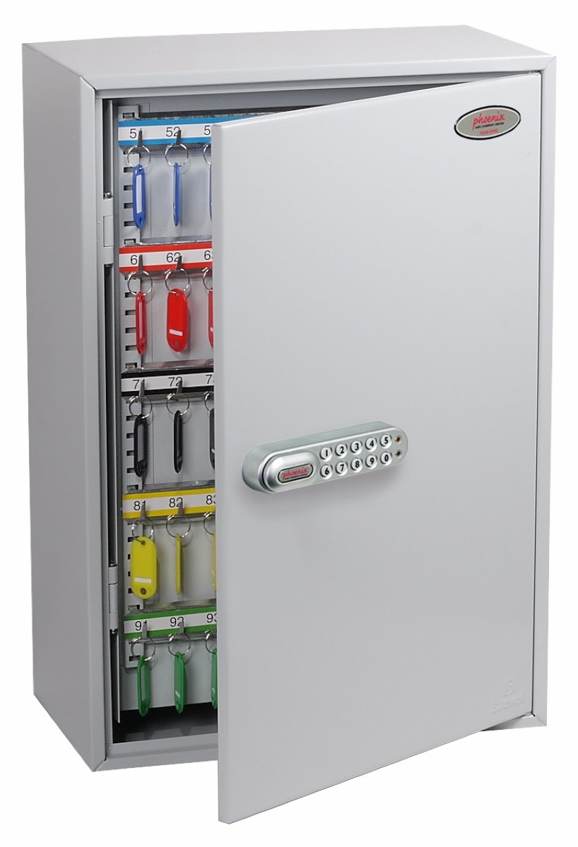 Phoenix Safe Co. KC0605E - Grau - 300 Haken - Elektronisch - 380 x 205 x 550 mm