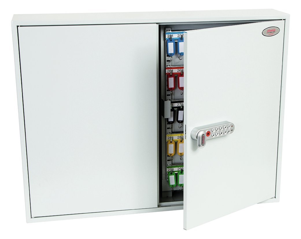 Phoenix Safe Co. KC0606E - Grau - 400 Haken - Elektronisch - 730 x 140 x 550 mm