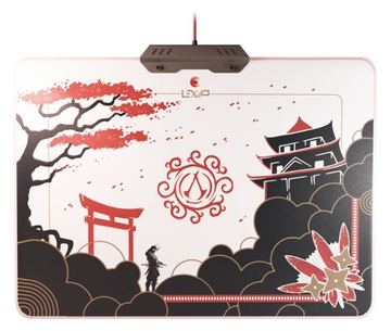 Pixminds Lexip x Ubisoft - Beleuchtetes Mousepad - mikro-texturierte harte Oberfläche von LumaTech