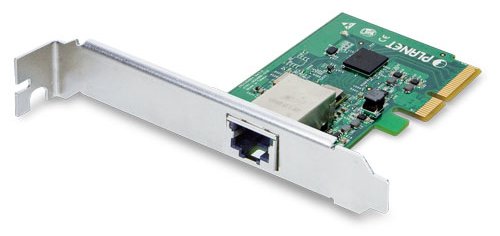 Planet ENW-9803 - Eingebaut - Kabelgebunden - PCI Express - Ethernet - 10000 Mbit/s - Grün - Edelstahl