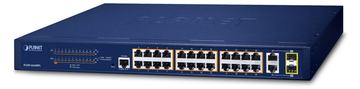 Planet FGSW-2624HPS - Switch - Smart - 24 x 10/100 (PoE+) von LumaTech