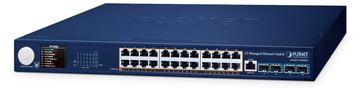 Planet GS-6311-24P4XV Layer 3/1000T 802.3at PoE+ - Switch - 0,1 Gbps von LumaTech