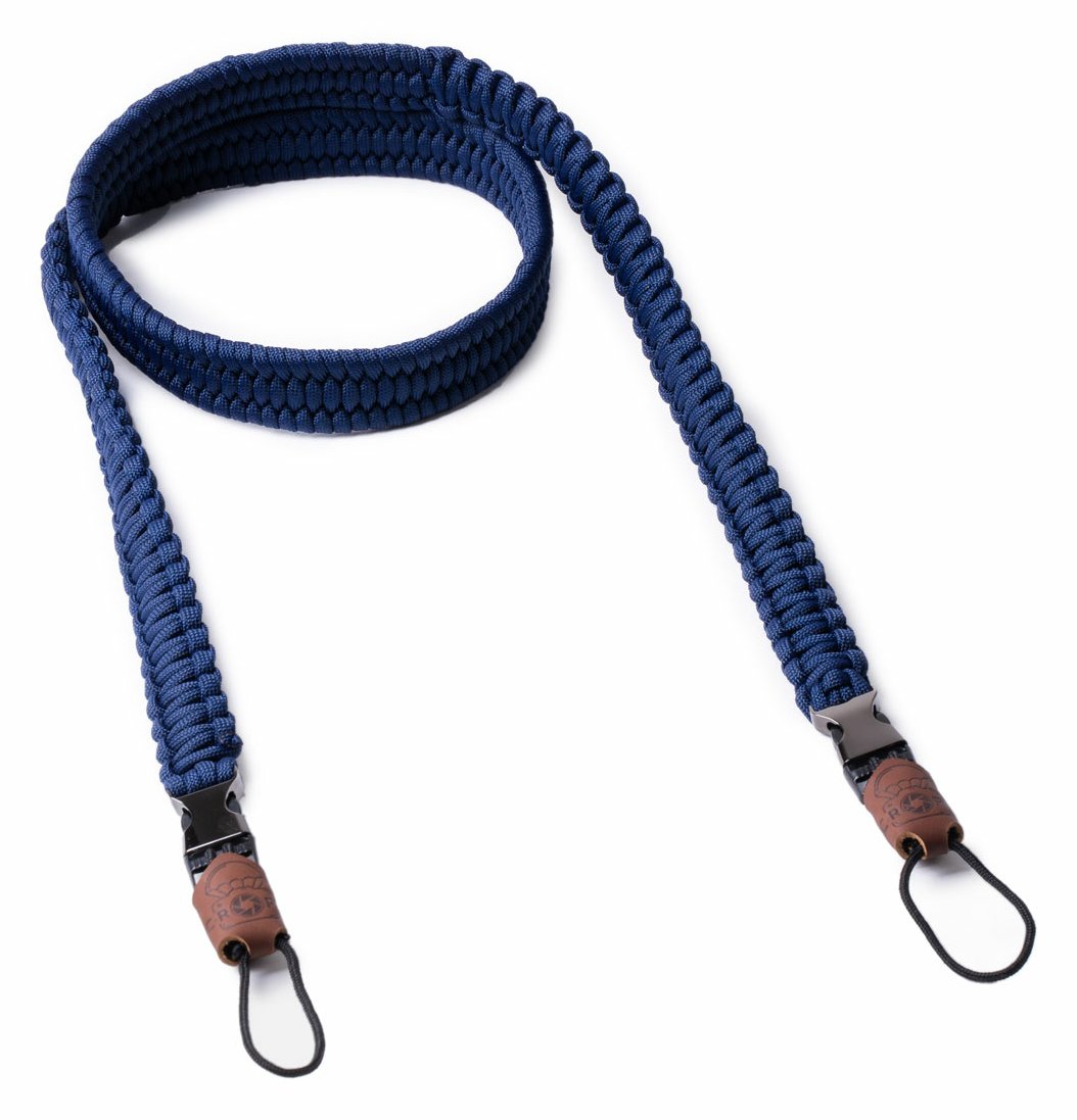 C-ROPE Kameragurt Traveler aus Paracord 140cm Navy Blue retail