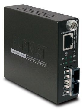 Planet GST-802S - Medienkonverter - 1GbE - 10Base-T, 1000Base-LX, 100Base-TX, 1000Base-T von LumaTech