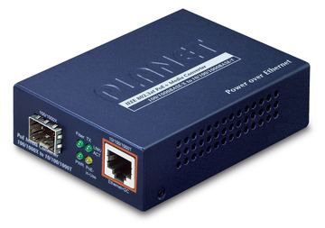 Planet GTP-805A - Medienkonverter - 1GbE - 10Base-T, 100Base-TX, 1000Base-T, 1000Base-X - RJ-45 / SFP (mini-GBIC) von LumaTech