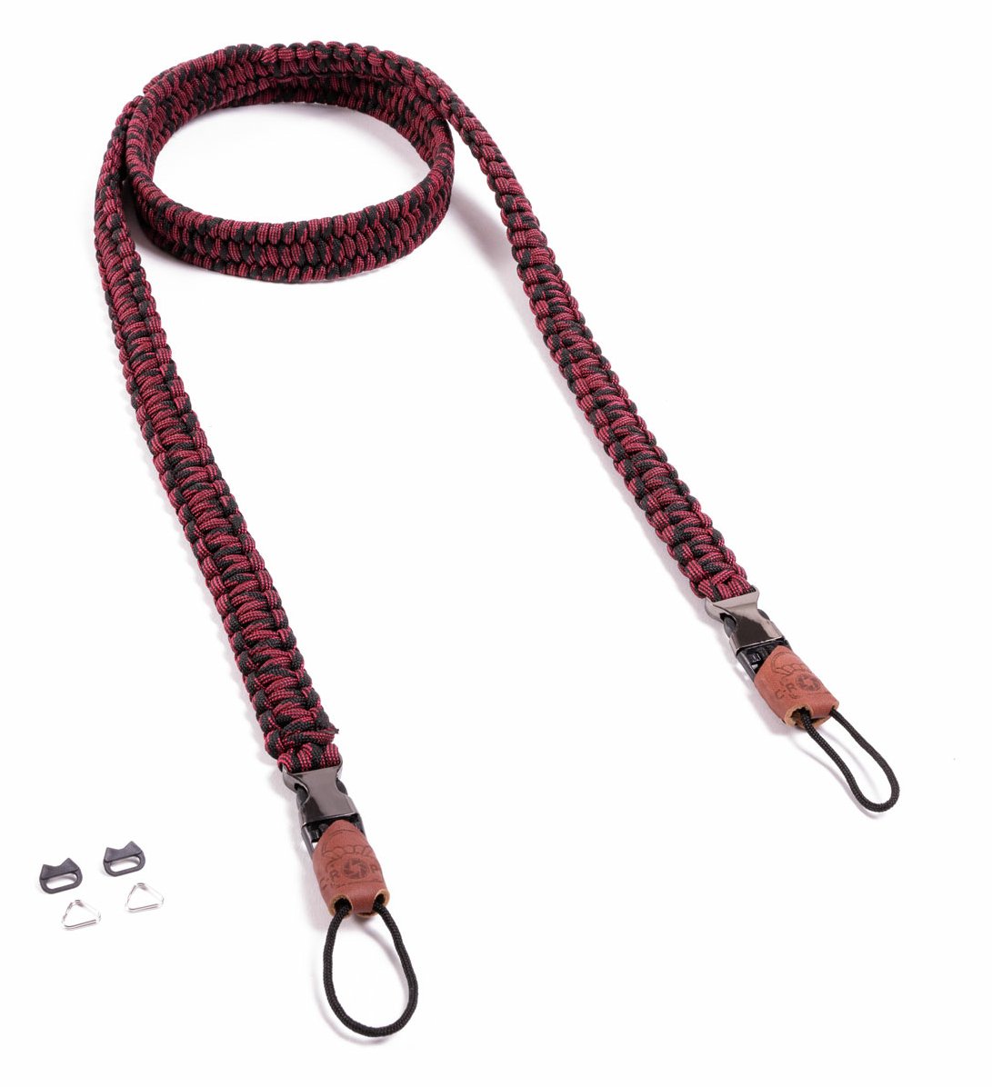 C-ROPE Kameragurt Traveler aus Paracord 140cm Red Dots retail