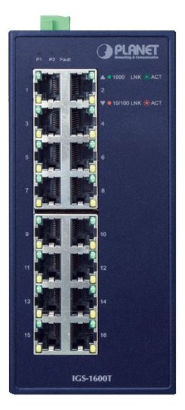 Planet IGS-1600T - Switch - 16 x 10/100/1000