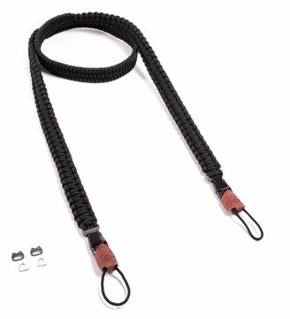 C-ROPE Kameragurt Traveler aus Paracord 140cm Silent Black retail von LumaTech