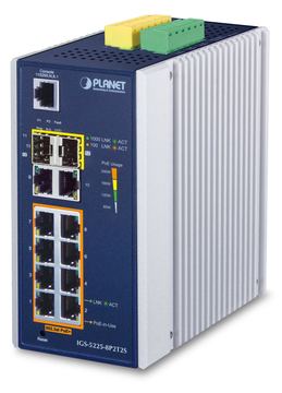 Planet IGS-5225-8P2T2S - Switch - L2+ - managed - 8 x 10/100/1000 (PoE+) von LumaTech