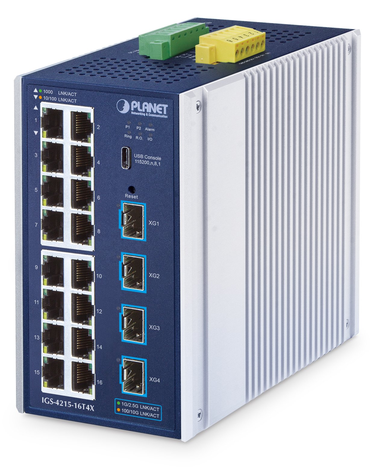 Planet Industrial L2/L4 Managed Switch IGS-4215-16T4 - Switch - 1 Gbps