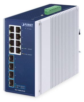 Planet Industrial Switch IGS-1000-8T4X - Switch - 1 Gbps von LumaTech