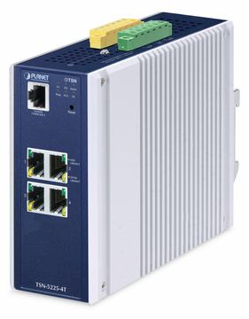 Planet IP30 DIN-rail Industrial L2+ Managed - Switch - 1 Gbps von LumaTech