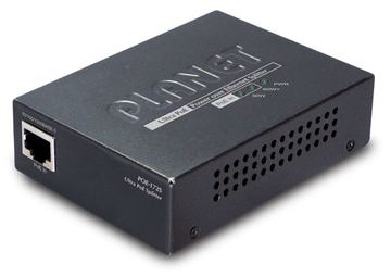 Planet POE-172S - IEEE 802.3 - IEEE 802.3ab - IEEE 802.3af - IEEE 802.3at - IEEE 802.3u - 10/100/1000Base-T(X) - Schwarz von LumaTech