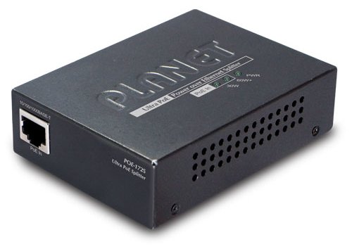 Planet POE-172S - IEEE 802.3 - IEEE 802.3ab - IEEE 802.3af - IEEE 802.3at - IEEE 802.3u - 10/100/1000Base-T(X) - Schwarz