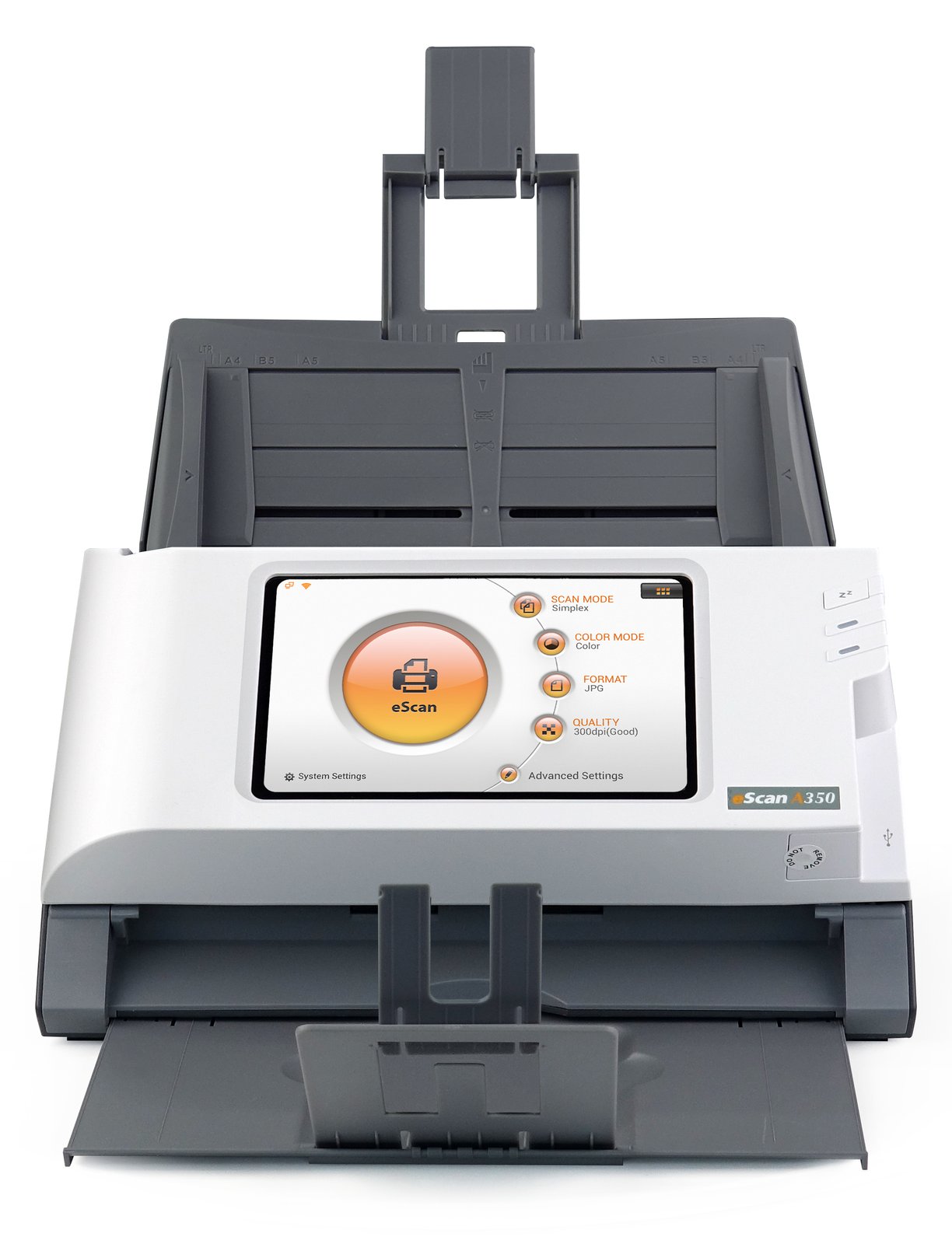 Plustek eScan A350 - Essential - Dokumentenscanner - Dual CIS - Duplex - 216 x 356 mm - 600 dpi x 600 dpi