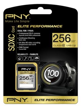 PNY Elite Performance - Flash-Speicherkarte - 256 GB von LumaTech