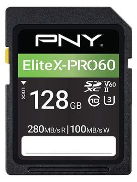 PNY EliteX-PRO60 - Flash-Speicherkarte - 128 GB von LumaTech