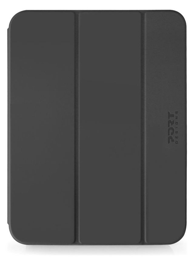 PORT Designs PORT NOUMEA II SLIMCLEAR ECO - Schutzabdeckung für Apple 11-inch iPad Air (M2, M3) - Leinwand - Schwarz
